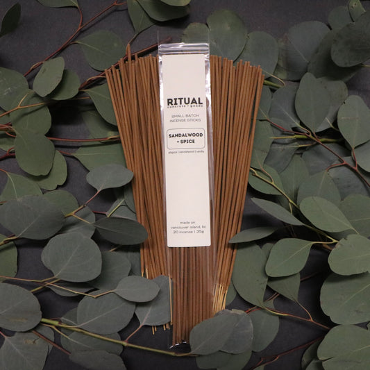 Sandalwood + Spice Incense Sticks